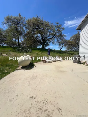 Demo/Test Data 31913 Calle El Potrero, Pauma Valley, CA 92061