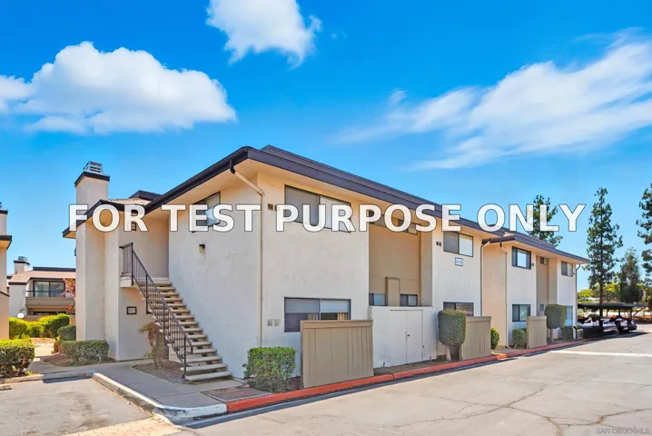 Demo/Test Data 450 W W Vermont Ave Unit 807, Escondido, CA 92025