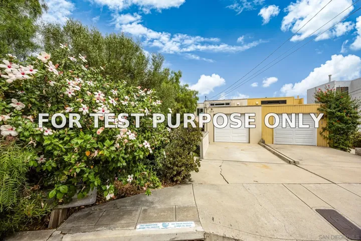 Demo/Test Data 1449 Edgemont St, San Diego, CA 92102