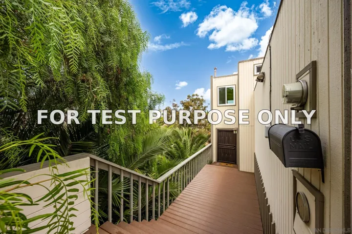 Demo/Test Data 1449 Edgemont St, San Diego, CA 92102