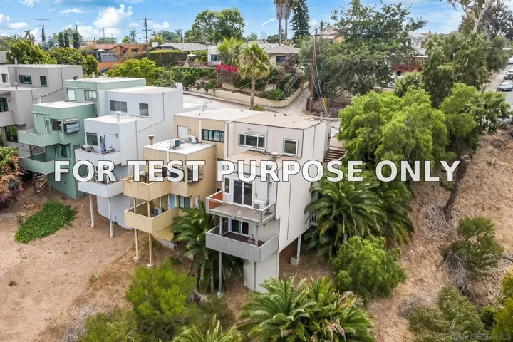 Demo/Test Data 1449 Edgemont St, San Diego, CA 92102
