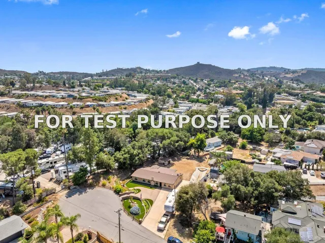 Demo/Test Data 9002 Kimber Ln, Lakeside, CA 92040