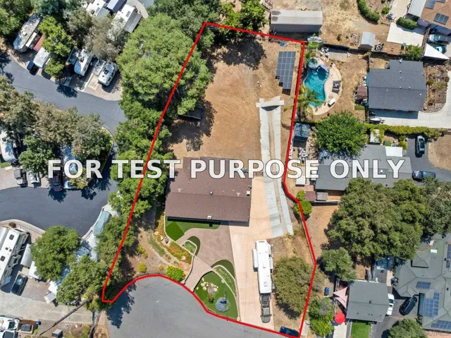 Demo/Test Data 9002 Kimber Ln, Lakeside, CA 92040