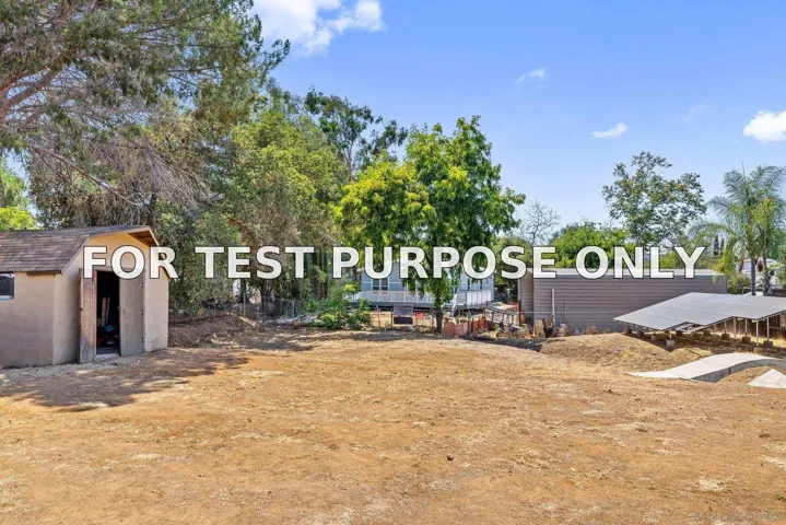 Demo/Test Data 9002 Kimber Ln, Lakeside, CA 92040