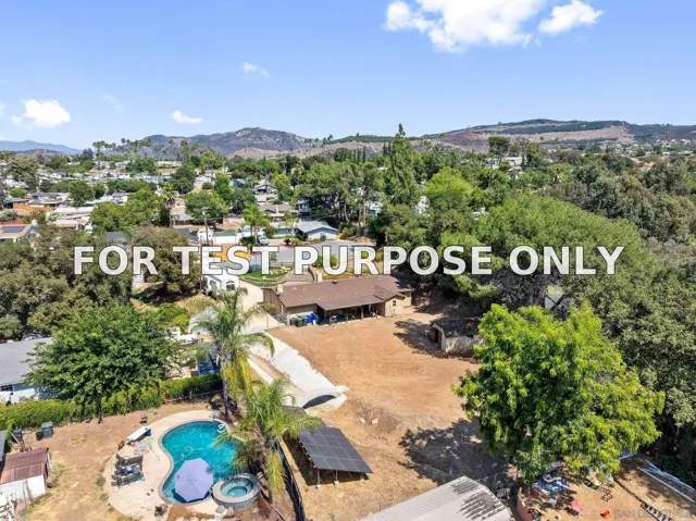 Demo/Test Data 9002 Kimber Ln, Lakeside, CA 92040