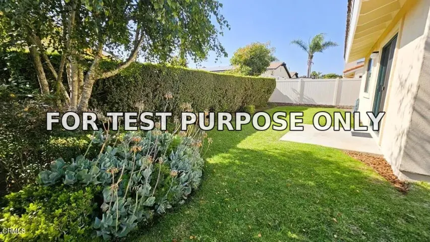 Demo/Test Data 1161 Windward Way, Oxnard, CA 93035