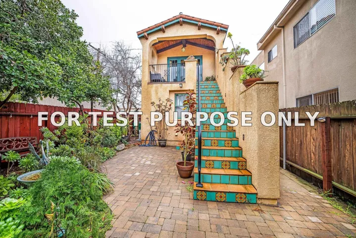 Demo/Test Data 4621 Alabama, San Diego, CA 92116