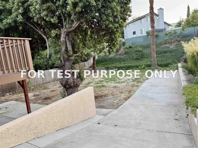 Demo/Test Data 2256 El Prado, Lemon Grove, CA 91945