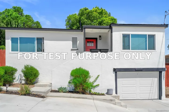 Demo/Test Data 4001 N Bonita Street, Spring Valley, CA 91977