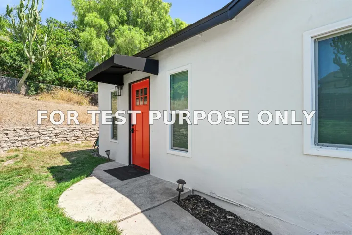 Demo/Test Data 4001 N Bonita Street, Spring Valley, CA 91977