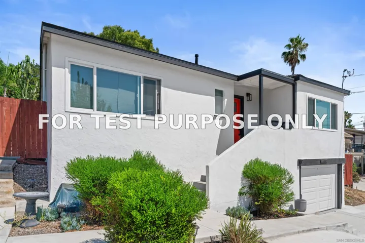 Demo/Test Data 4001 N Bonita Street, Spring Valley, CA 91977