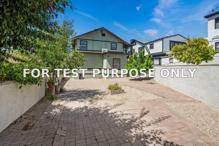 Demo/Test Data 2445-47 A Street, San Diego, CA 92102