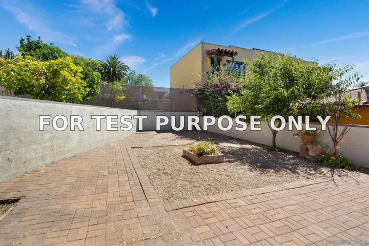 Demo/Test Data 2445-47 A Street, San Diego, CA 92102