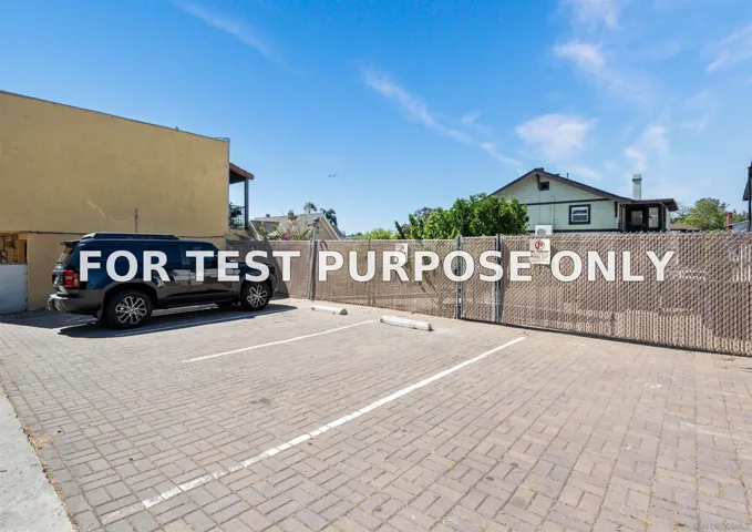 Demo/Test Data 2445-47 A Street, San Diego, CA 92102