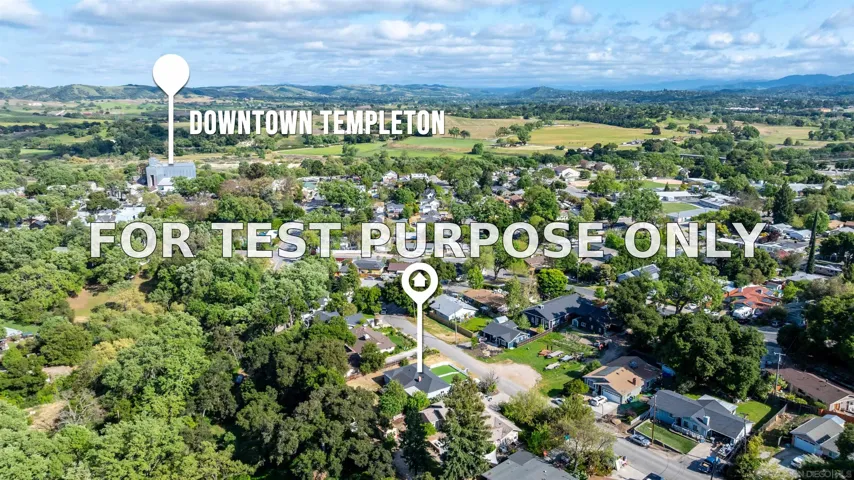 Demo/Test Data 720 Gough Ave, Templeton, CA 93465