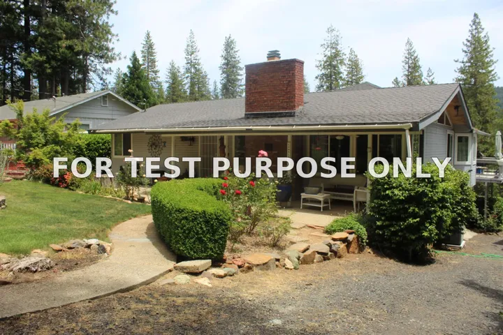 Demo/Test Data 17198 Skyway Road, Stirling City, CA 95978