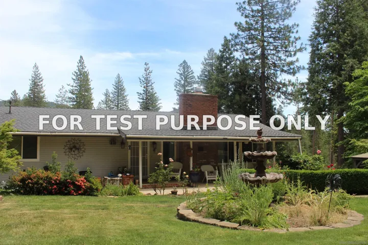 Demo/Test Data 17198 Skyway Road, Stirling City, CA 95978