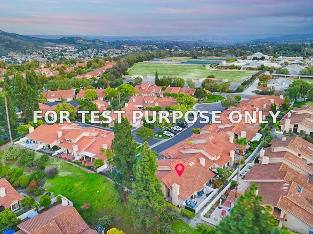 Demo/Test Data 15628 Via Marchena, San Diego, CA 92128
