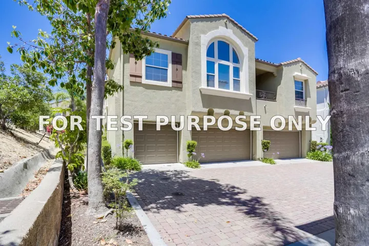 Demo/Test Data 11825 Miro Cir, San Diego, CA 92131