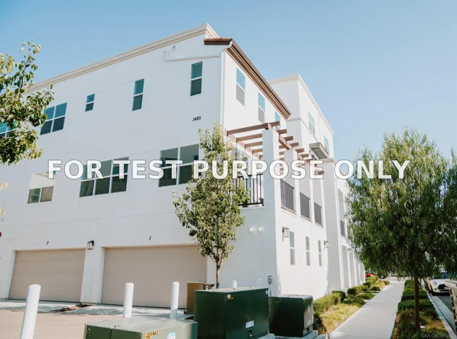 Demo/Test Data 1485 Suwerte Ave Unit 3, Chula Vista, CA 91915