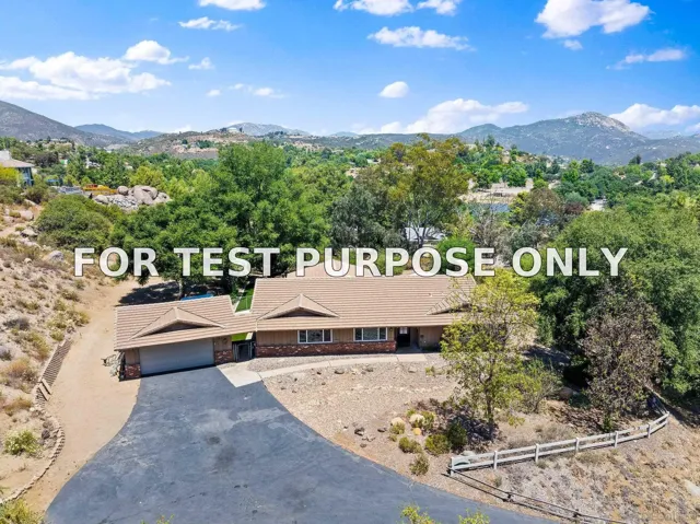 Demo/Test Data 2686 Via Viejas, Alpine, CA 91901