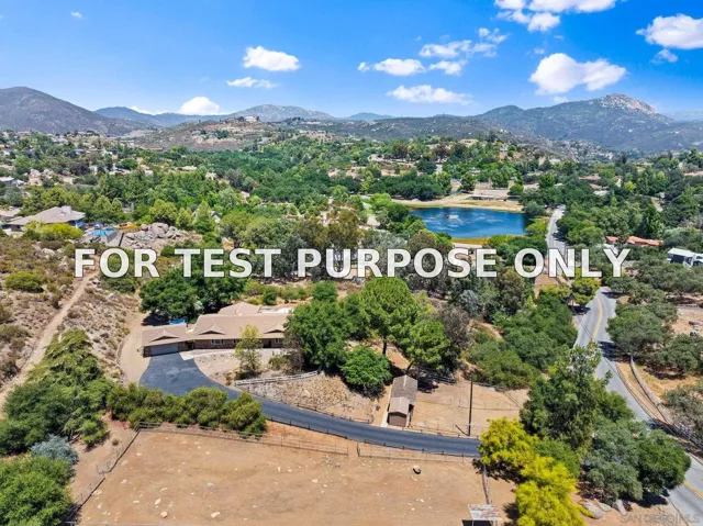 Demo/Test Data 2686 Via Viejas, Alpine, CA 91901