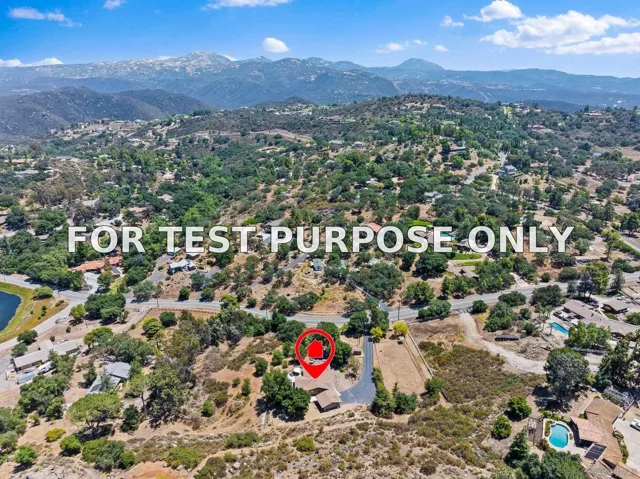 Demo/Test Data 2686 Via Viejas, Alpine, CA 91901