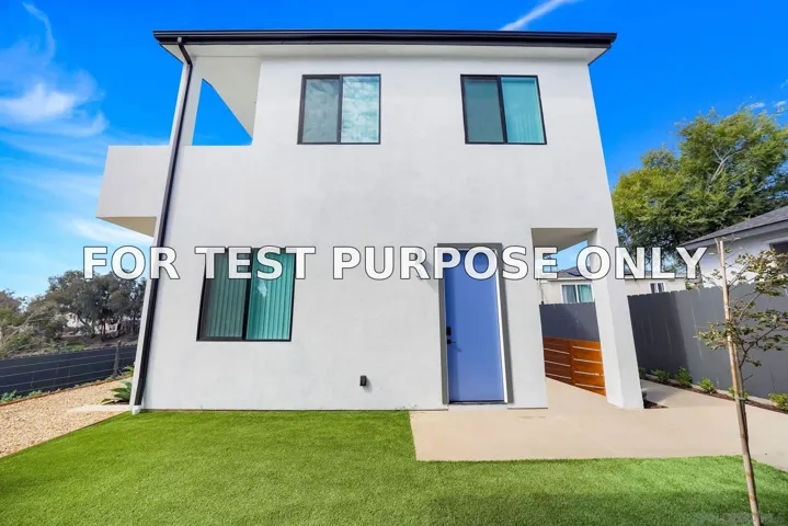 Demo/Test Data 2868-70 Preece St, San Diego, CA 92111