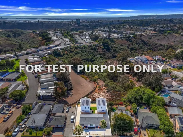 Demo/Test Data 2868-70 Preece St, San Diego, CA 92111