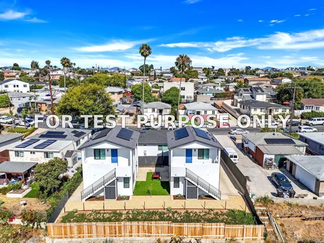 Demo/Test Data 2868-70 Preece St, San Diego, CA 92111