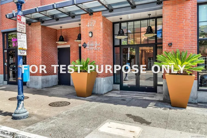 Demo/Test Data 427 9th Ave Unit 1308, San Diego, CA 92101