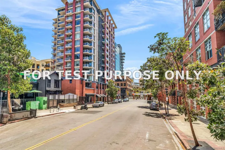 Demo/Test Data 427 9th Ave Unit 1308, San Diego, CA 92101