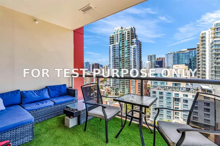 Demo/Test Data 427 9th Ave Unit 1308, San Diego, CA 92101