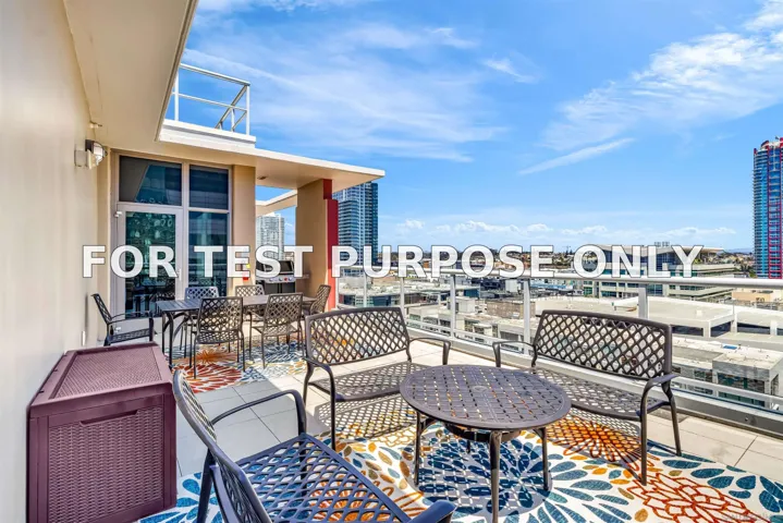 Demo/Test Data 427 9th Ave Unit 1308, San Diego, CA 92101