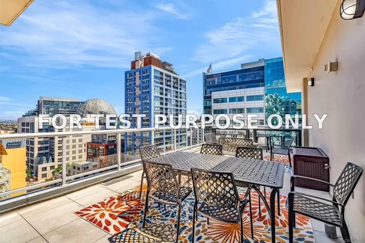 Demo/Test Data 427 9th Ave Unit 1308, San Diego, CA 92101