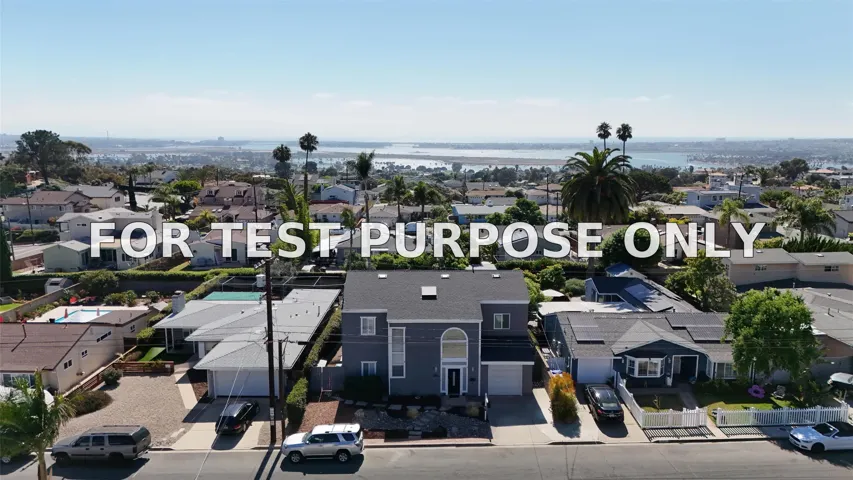 Demo/Test Data 2628 Grandview St, San Diego, CA 92110