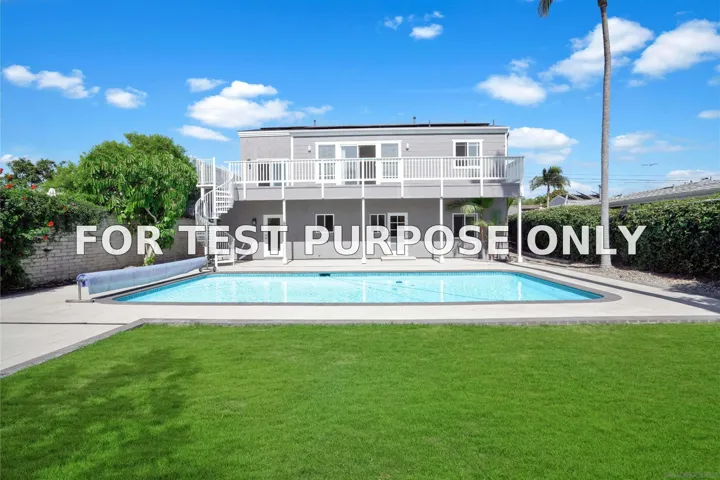Demo/Test Data 2628 Grandview St, San Diego, CA 92110