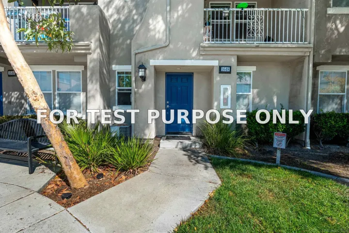 Demo/Test Data 1648 Sweet Gum Place, Chula Vista, CA 91915