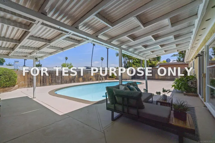 Demo/Test Data 5768 Camber Dr, San Diego, CA 92117