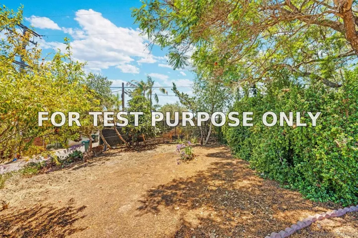 Demo/Test Data 2530 Pruett Dr, Vista, CA 92084