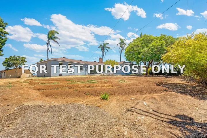 Demo/Test Data 2530 Pruett Dr, Vista, CA 92084