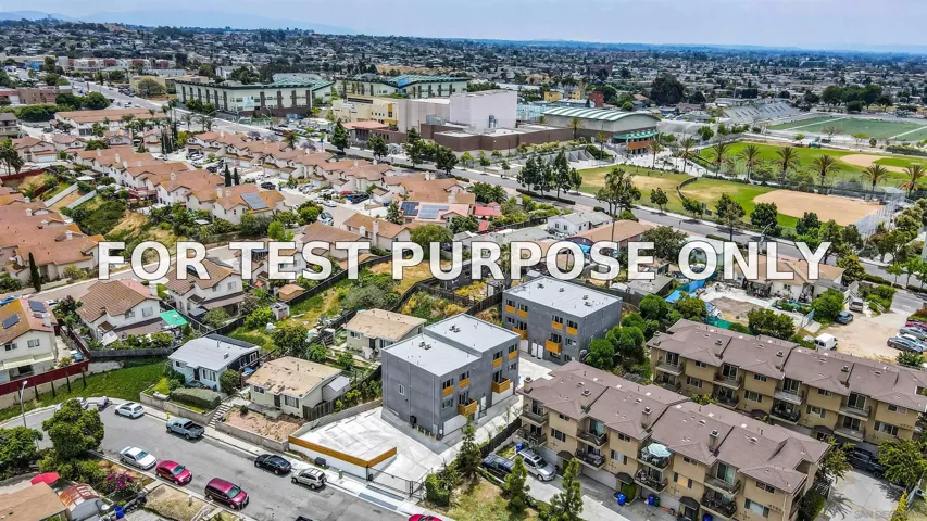 Demo/Test Data 4781-4787 Cereza Street, San Diego, CA 92102