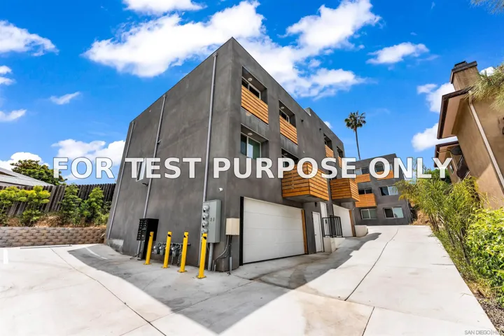 Demo/Test Data 4781-4787 Cereza Street, San Diego, CA 92102