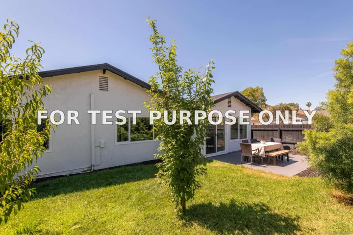 Demo/Test Data 8419 Menkar Rd, San Diego, CA 92126