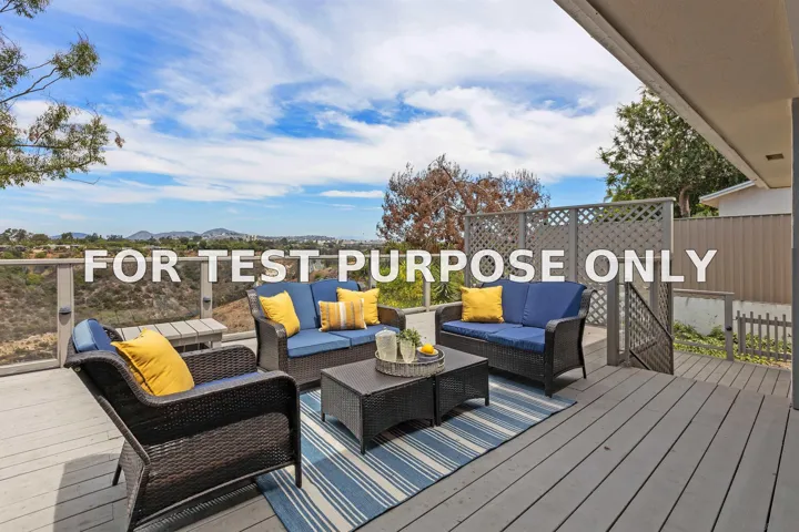 Demo/Test Data 4931 Lorraine Dr, San Diego, CA 92115
