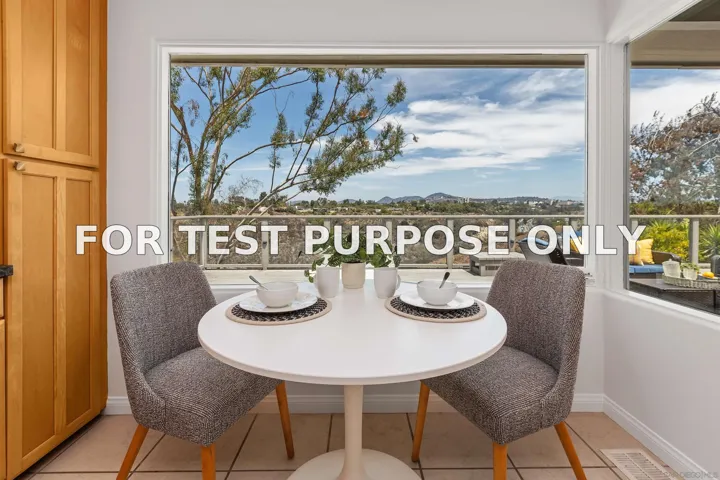 Demo/Test Data 4931 Lorraine Dr, San Diego, CA 92115