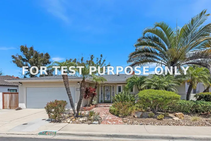 Demo/Test Data 4931 Lorraine Dr, San Diego, CA 92115