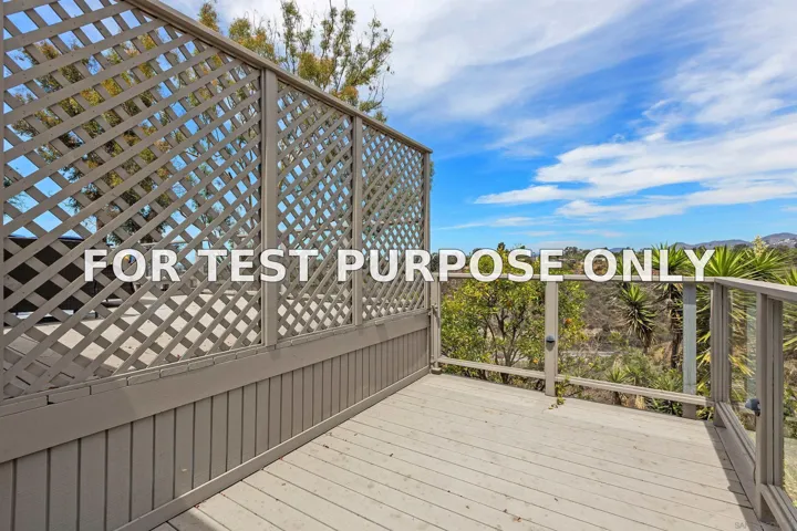 Demo/Test Data 4931 Lorraine Dr, San Diego, CA 92115