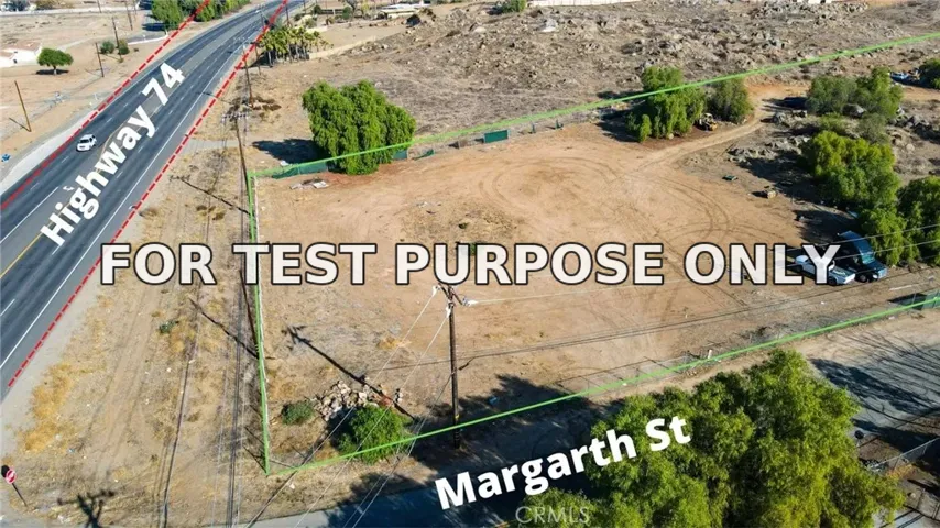 Demo/Test Data 3 Highway 74, Perris, CA 92570