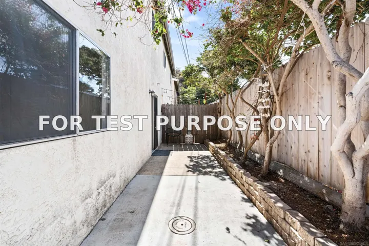 Demo/Test Data 1654 Oliver Ave Unit 6, San Diego, CA 92109
